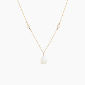 Sarah White Pikake Necklace