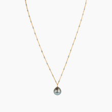 Load image into Gallery viewer, Chambray Tahitian Pearl Necklace