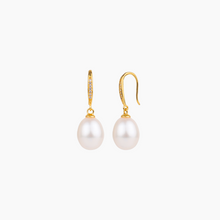 Load image into Gallery viewer, Leilani White Pearl Earring