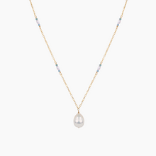 Load image into Gallery viewer, Mist White Pearl Necklace