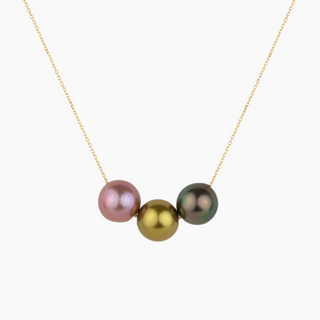 Aruba Floating Pearl Necklace
