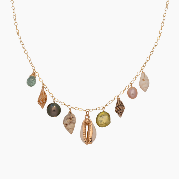 Porto Shell Pearl Necklace