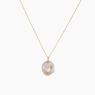 Orion Keshi Pearl Diamond Necklace