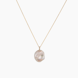 Orion Keshi Pearl Diamond Necklace