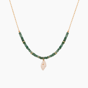 Jonie Sea Glass Shell Necklace