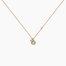 Load image into Gallery viewer, Celestial Sky Blue Topaz Necklace