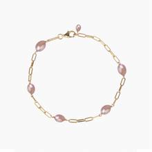 Load image into Gallery viewer, Kamala Keshi Pink Pearl Bracelet