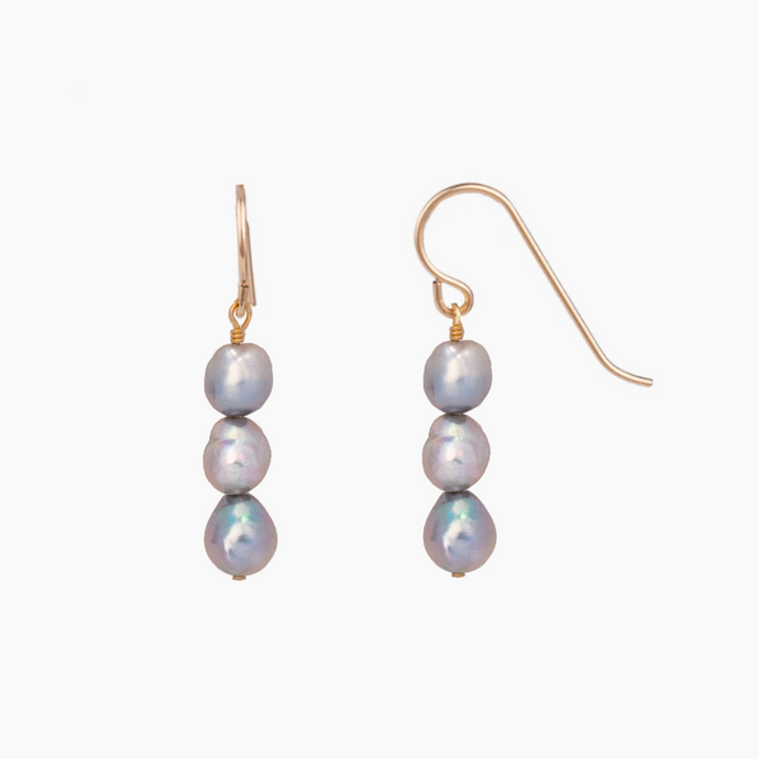 Kohana Akoya Keshi Pearl Earrings