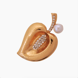 Anthurium Brooch
