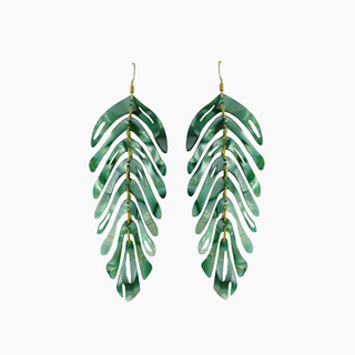 Banana Leaf Earring