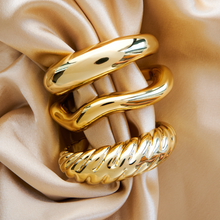 Load image into Gallery viewer, Hokulani Gold Cuff