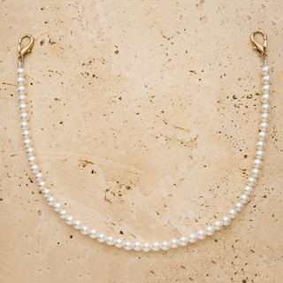 Classic White Pearl Bag Chain