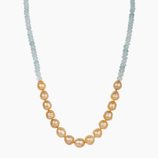Mana Nui Golden South Sea Pearl Necklace