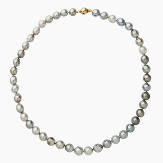 Tahitian silver pearl strand handcrafted in Hawaii