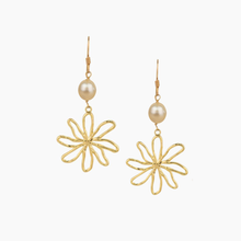 画像をギャラリービューアに読み込む, Tiare Golden South Sea Pearl Earrings