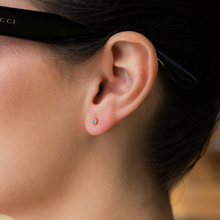 画像をギャラリービューアに読み込む, Tiny Swiss Blue Bezel Studs