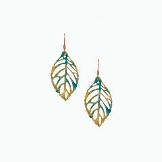 Tropical Leaf Earring