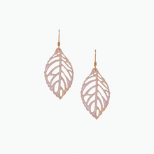 Load image into Gallery viewer, Tropical Leaf Earring