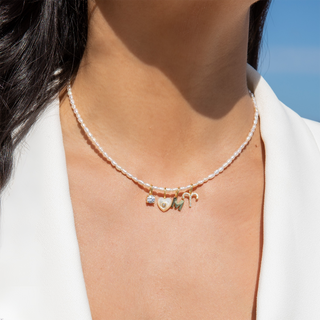 Tiny White Pearl Choker