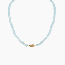 Load image into Gallery viewer, Mana Aquamarine Tahitian Pearl Necklace