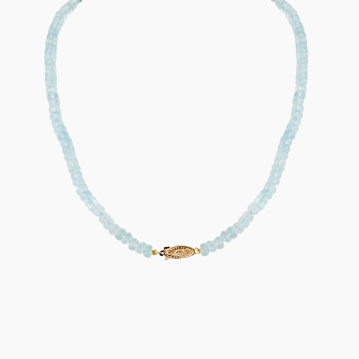 その他 minee3 Pastel Marine Mana Aquamarine Tahitian Pearl Necklace – MishaHawaii