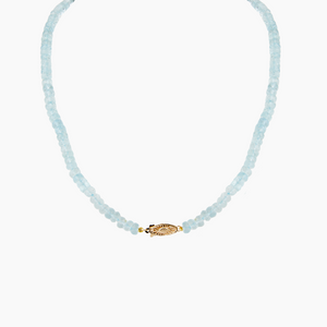 Mana Aquamarine Tahitian Pearl Necklace