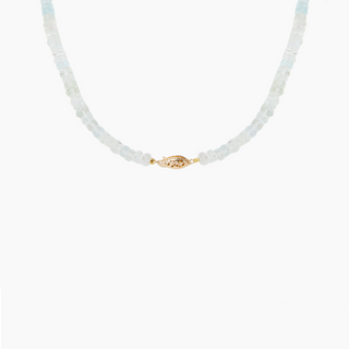 Mana Nui Ombré Aquamarine Tahitian Pearl Necklace