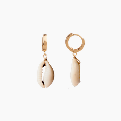 Cowrie Shell Huggies