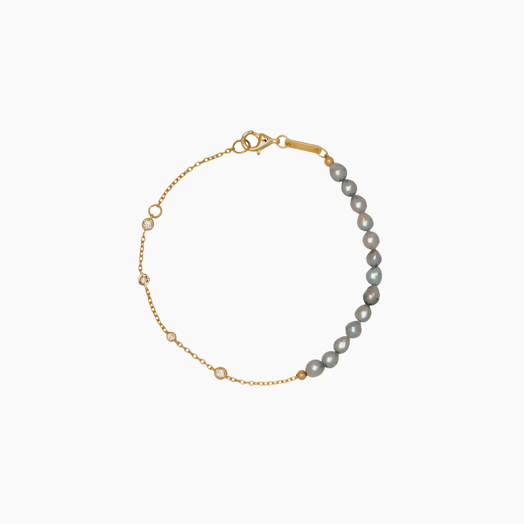 Asami Akoya Keshi Pearl Bracelet