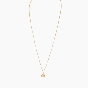 Lena Golden Pearl Necklace