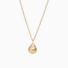 Load image into Gallery viewer, Lena Golden Pearl Necklace