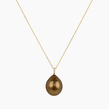 Load image into Gallery viewer, Jane Diamond Pearl Necklace