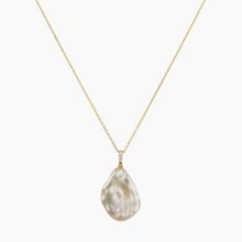 Load image into Gallery viewer, Elsa Keshi Pearl Diamond Necklace