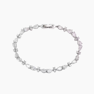 Diamond Pear Bridal Bracelet