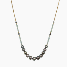 Load image into Gallery viewer, Hina Aquamarine Necklace