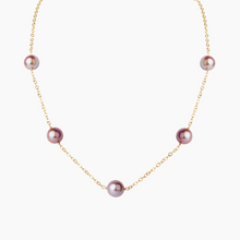 画像をギャラリービューアに読み込む, Petite Carmen Pink Pearl Necklace