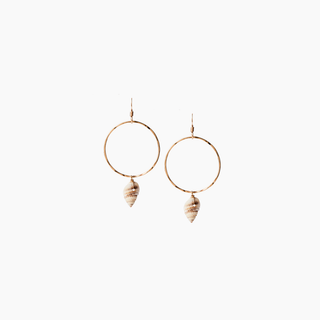 Shell Hoop Earrings