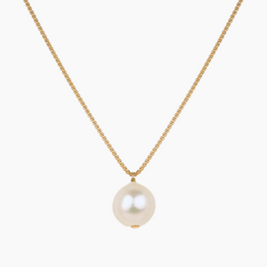 Petra Golden Pearl Necklace