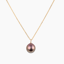 Load image into Gallery viewer, Liliah Diamond Pearl Necklace