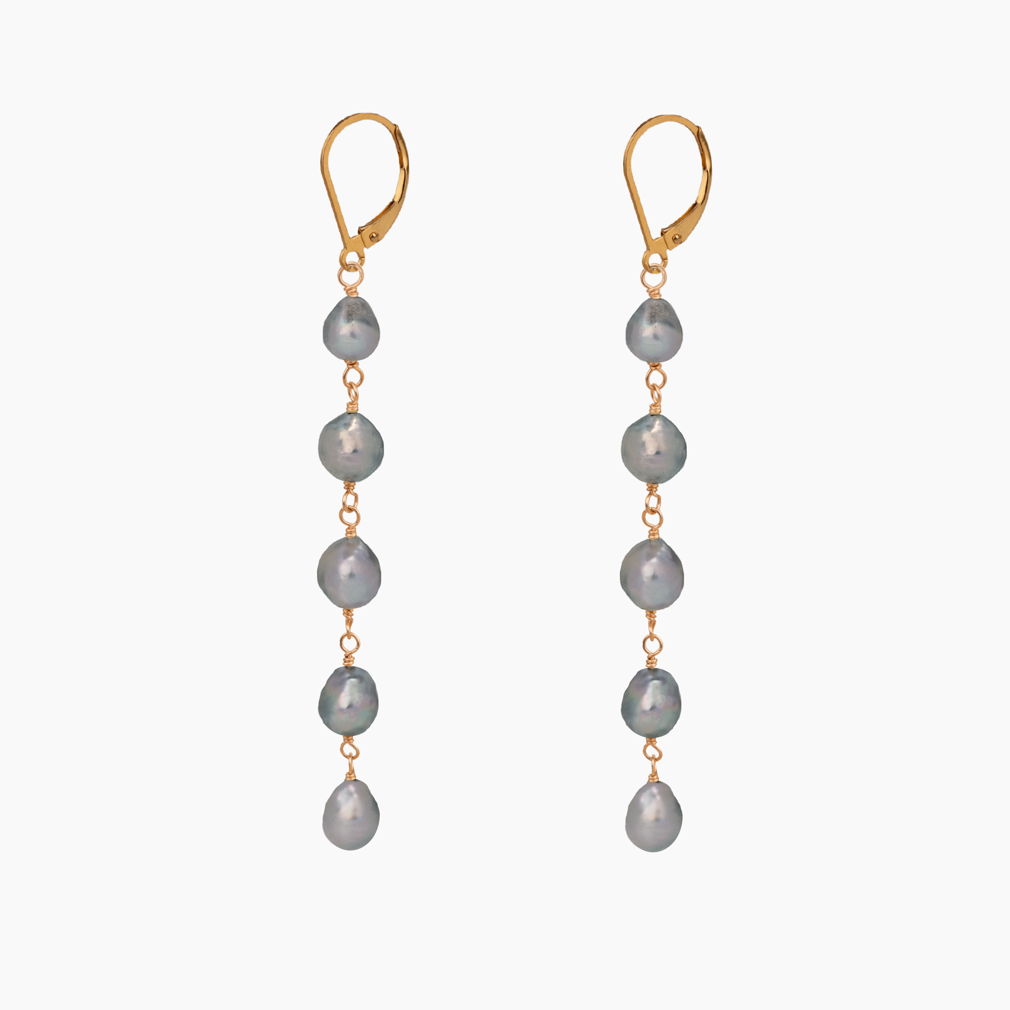 Elima Akoya Keshi Pearl Earrings