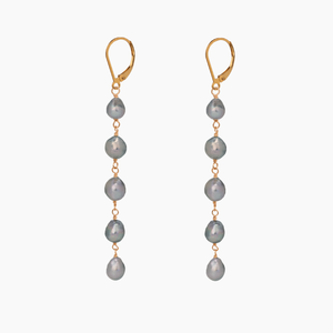 Elima Akoya Keshi Pearl Earrings
