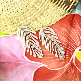 Banana Leaf Earring