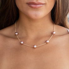 Load image into Gallery viewer, Carmen Pink Pearl Necklace