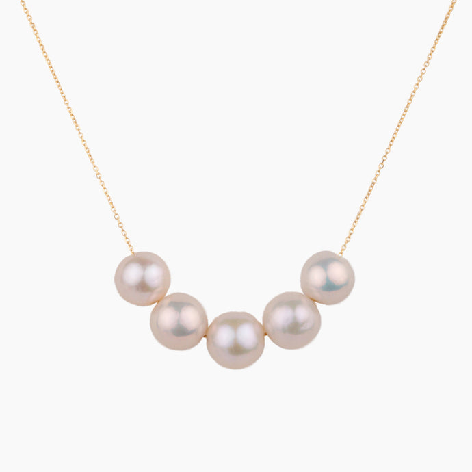 Chamonix Floating Pearl Necklace