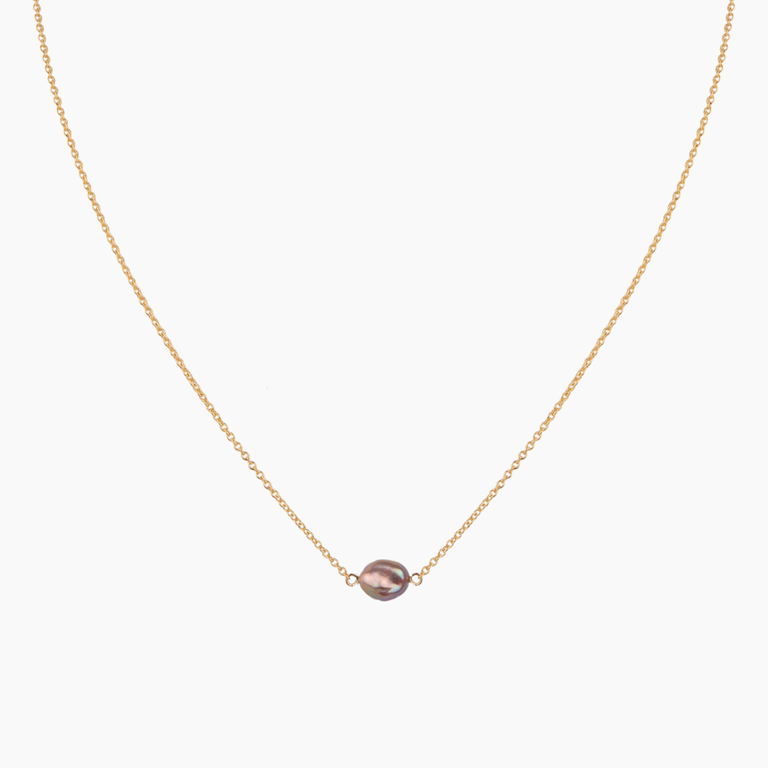 Kenzie Pink Keshi Pearl Choker