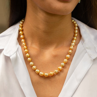 Dublin II Golden South Sea Pearl Strand
