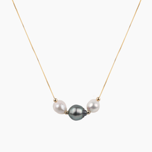 画像をギャラリービューアに読み込む, Edith Ombre Tahitian Pearl Necklace
