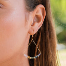 Load image into Gallery viewer, Elsie Rainbow Gemstone Earrings