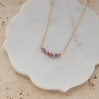 Pink Keshi Pearl Necklace - July Goddess Box 2026