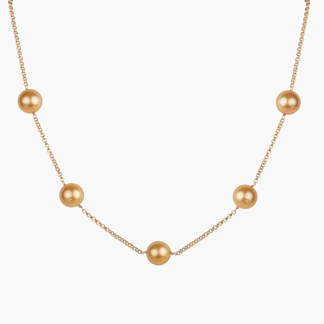 fcity.in - Beautiful Golden Pearl Necklace / Shimmering Beautiful Jewellery  Sets